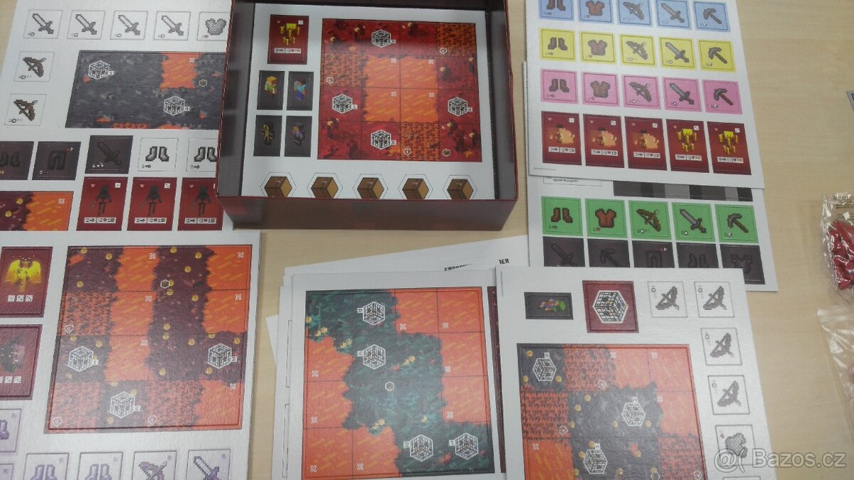 Deskovky Ostrov pokladů, Carcassonne, Hustá mela, Minecraft - 16