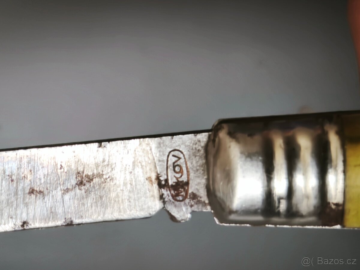 Staré kapesní nože,lžíce. - 16