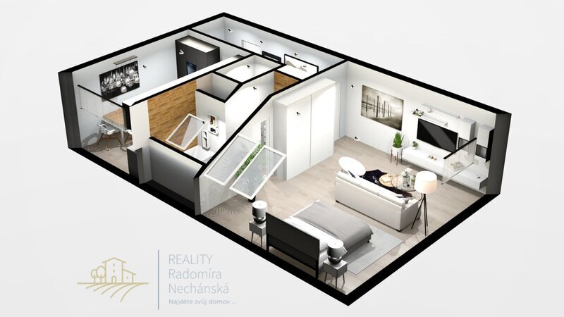 Prodej bytu 2+kk 63 m2 (Podkrovní) - 16