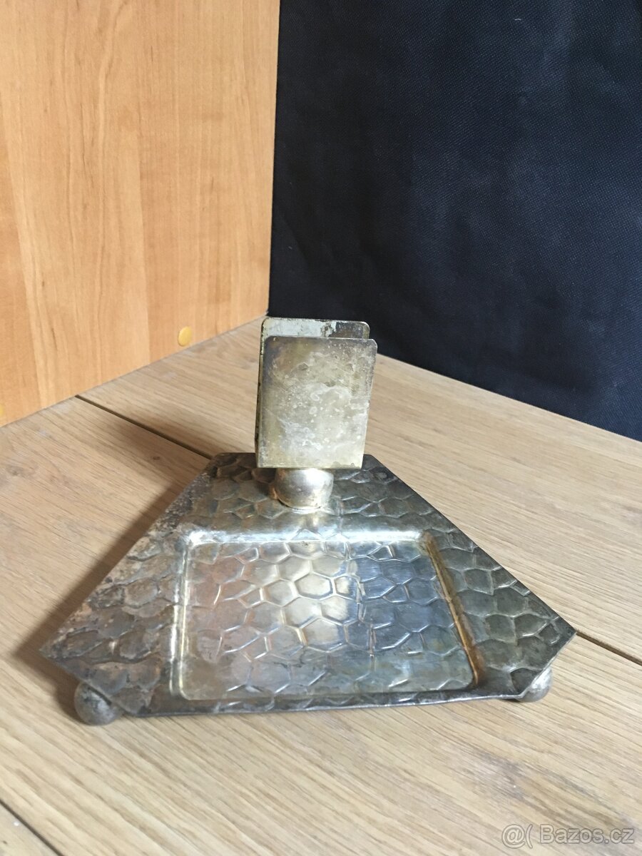 Broušená skleněná dóza malá 2x - 16