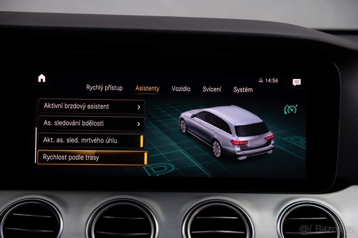 Mercedes-Benz E220d 143kW, automat, 4x4, 2021, DPH - 16