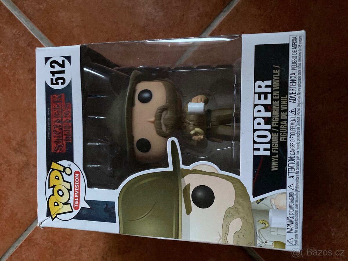 Funko pop - STRANGER THINGS a dalsi + klíčenky pop - 16