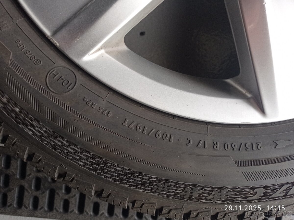 Zimní zátěžová 17" DEVONPORT ORIGINAL VW T6.1, T6, T5.1, T5 - 16