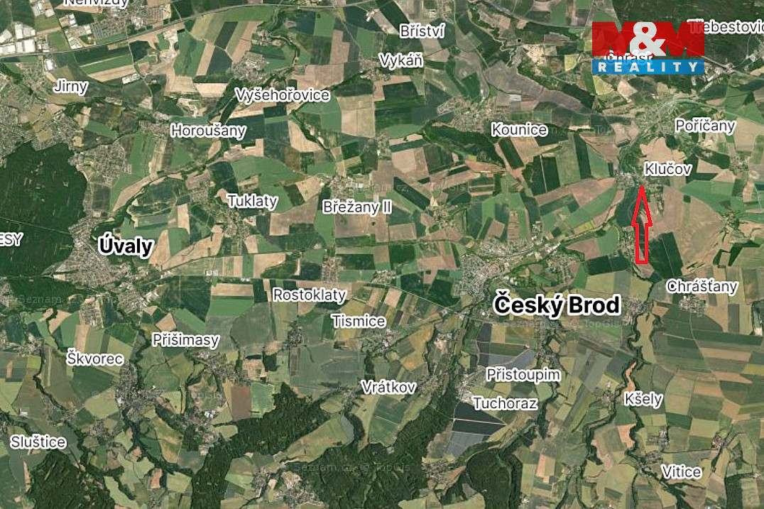 Prodej pozemku k bydlení, 2021 m², Klučov u Českého Brodu - 16