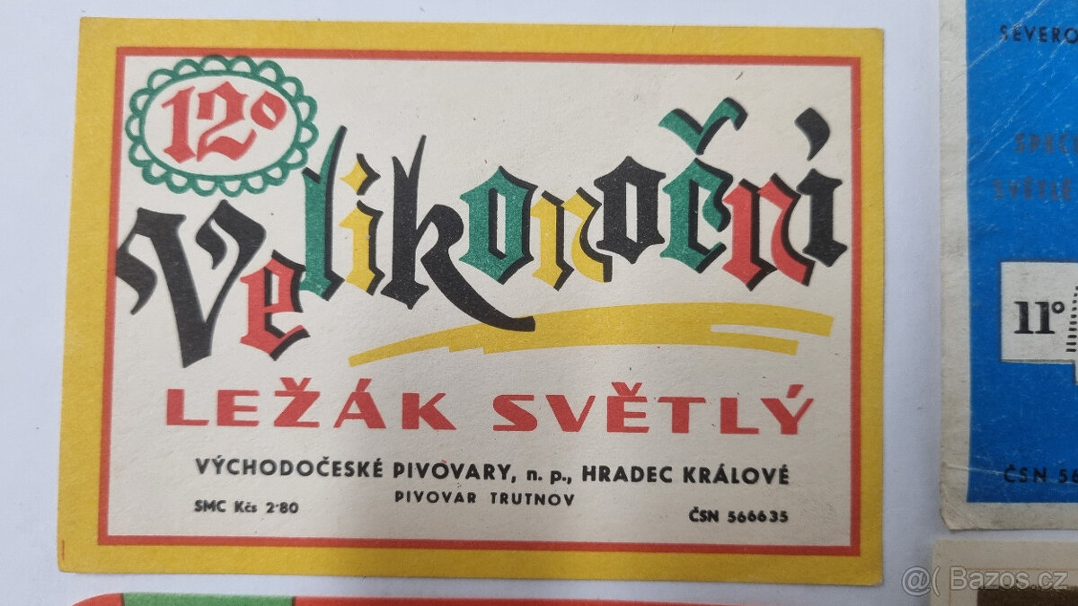 Sada pivních etiket a podtácků - 16