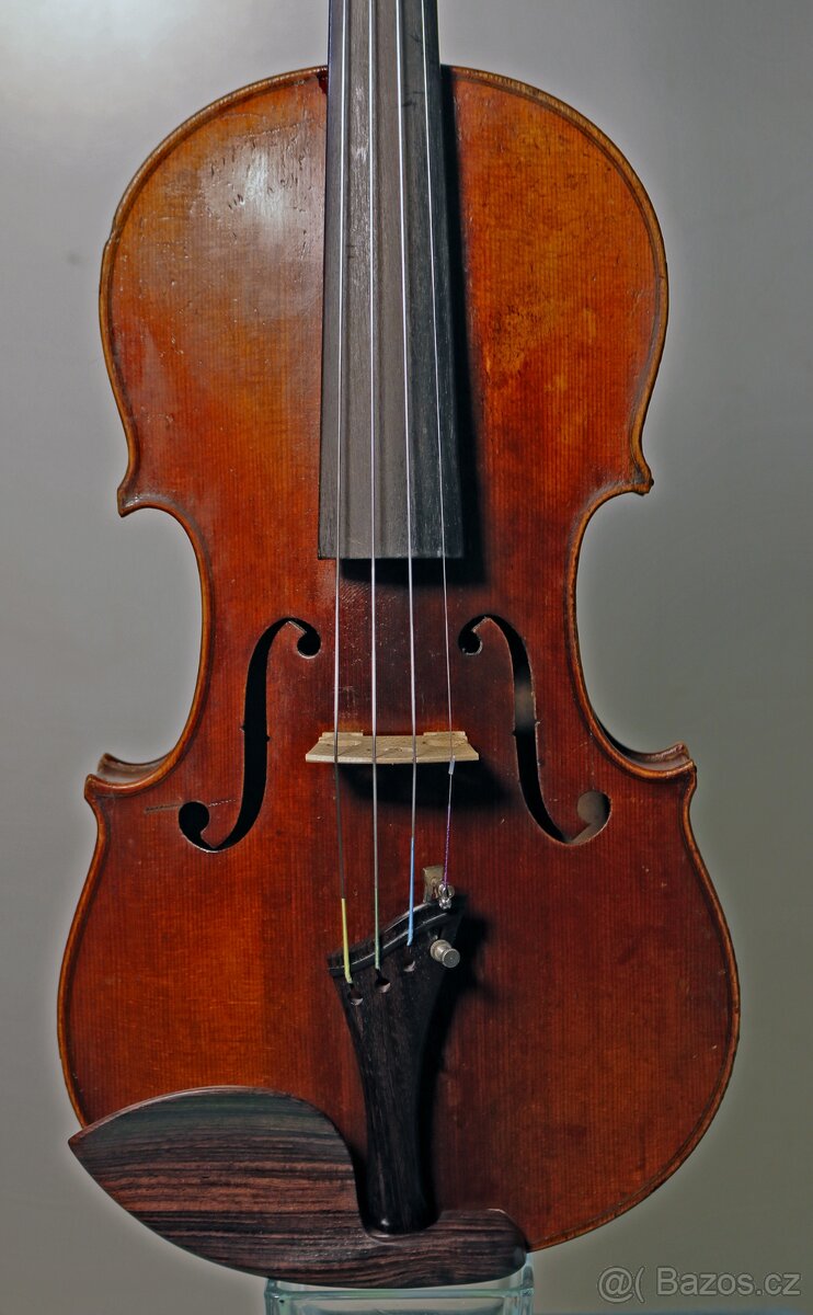 Staré 4/4 housle opravované v roce 1959 J.B. Herclíkem - 16
