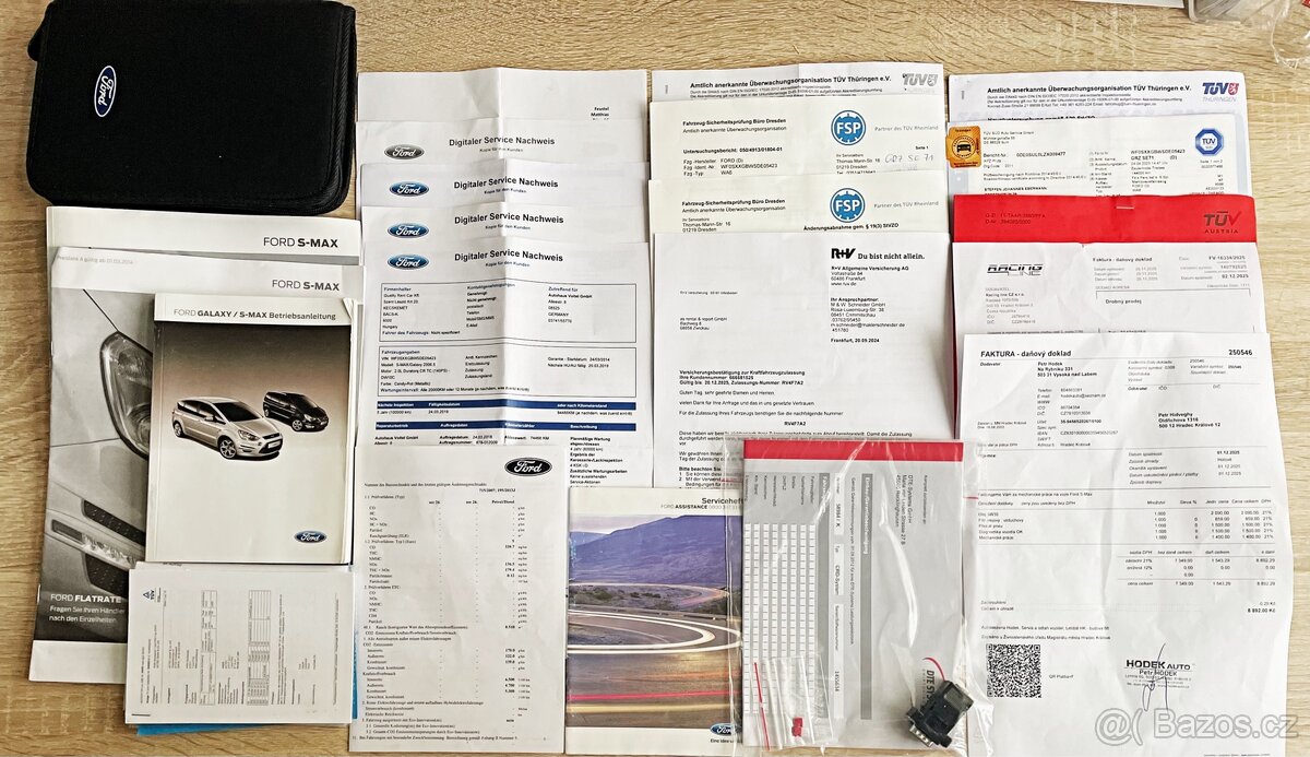 FORD S-MAX 2.0TDCI 122KW 2014 188.000KM PO SERVISU NOVÉ PNEU - 16