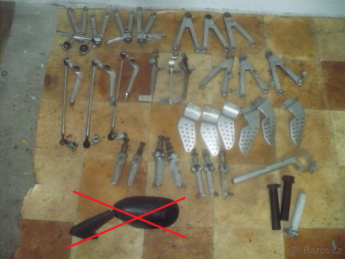 Yamaha YZF R1/fazer rv. 98-01-díly ze tří moto - 16