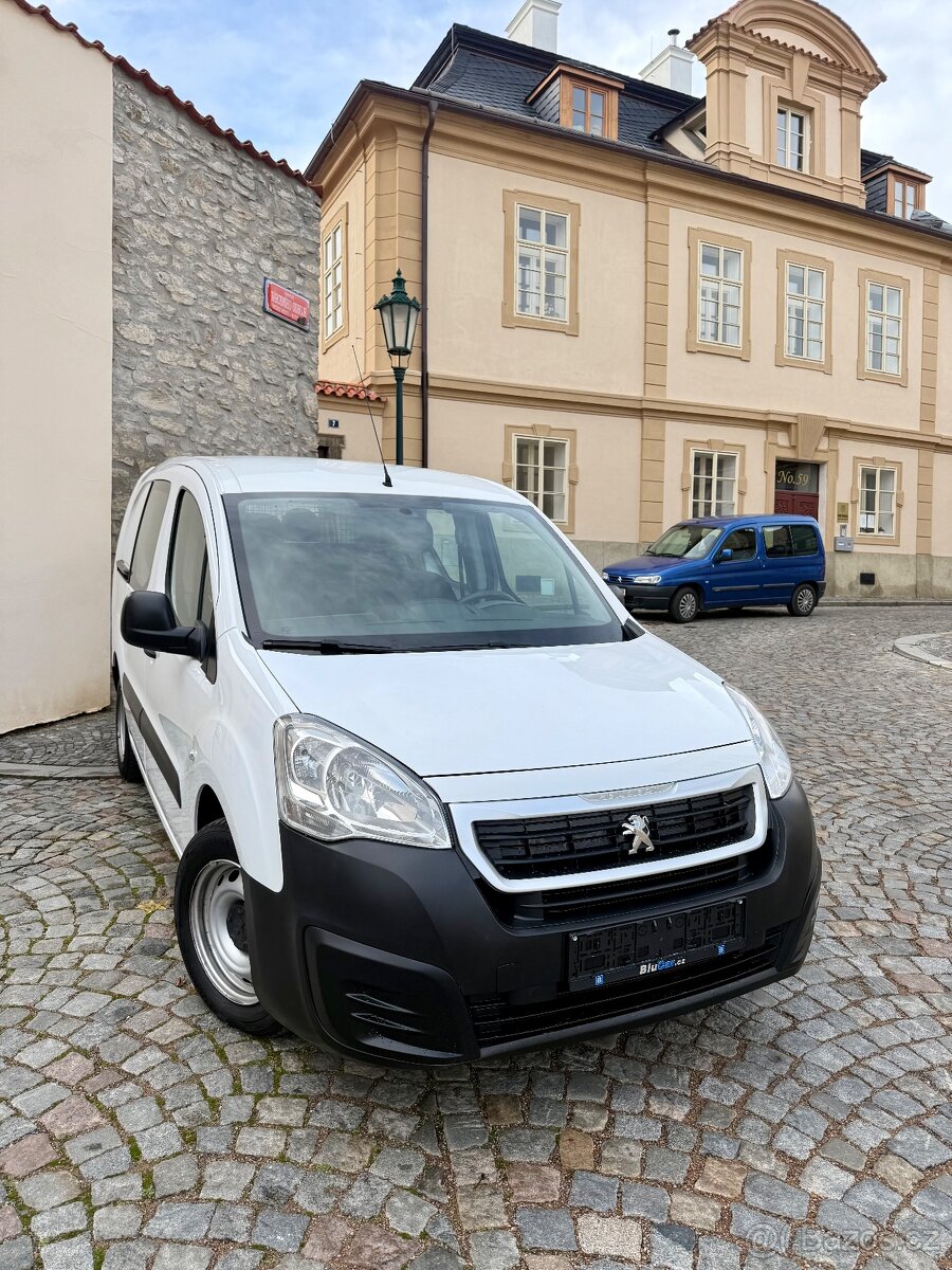 Peugeot Partner Maxi 1.6HDi 73kw koup.ČR DPH Klima 2.Majitel - 16