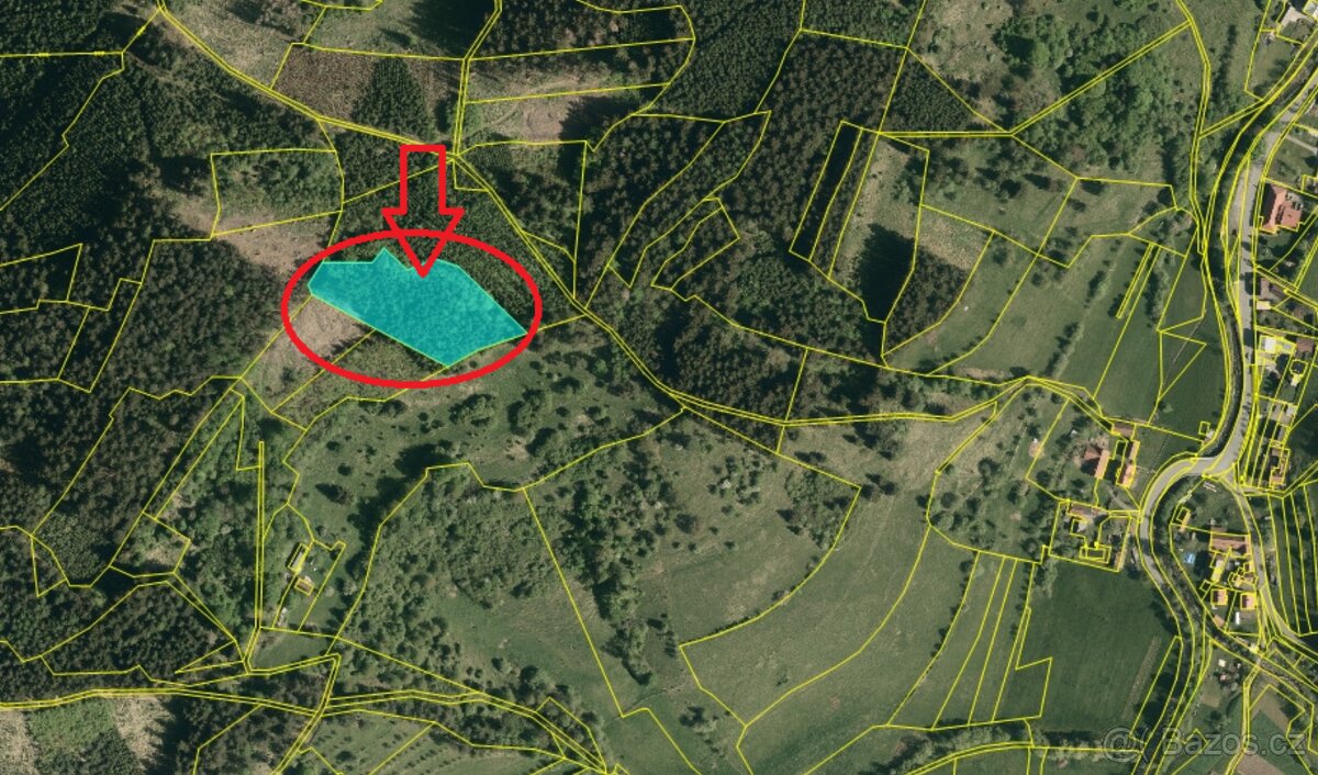 Prodej pozemků k.ú. Huslenky - 16