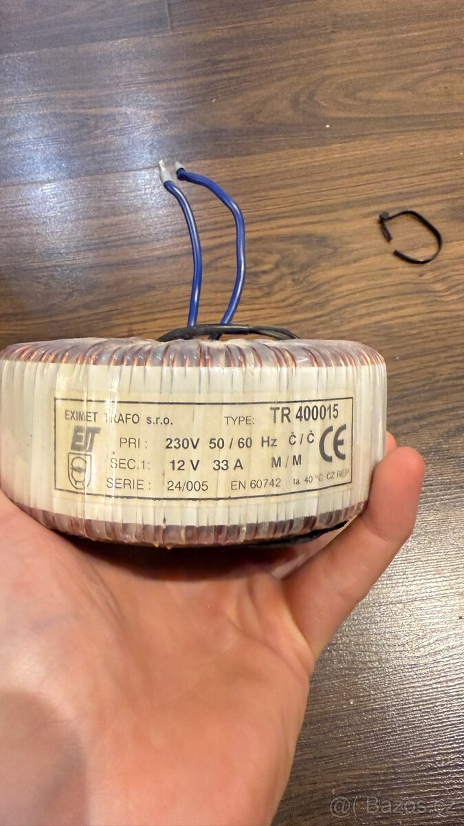 Transformátor 230V - 12V - 16