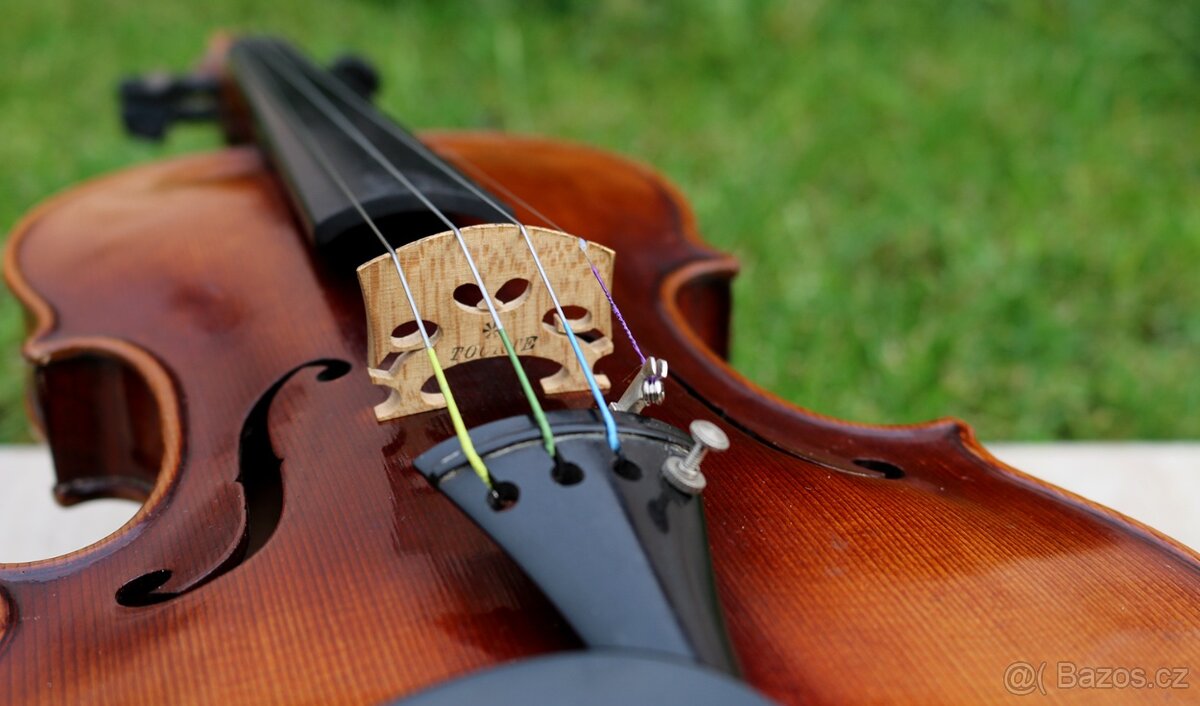 Staré kvalitní česko-německé celé 4/4 housle, c. 1910 - 16