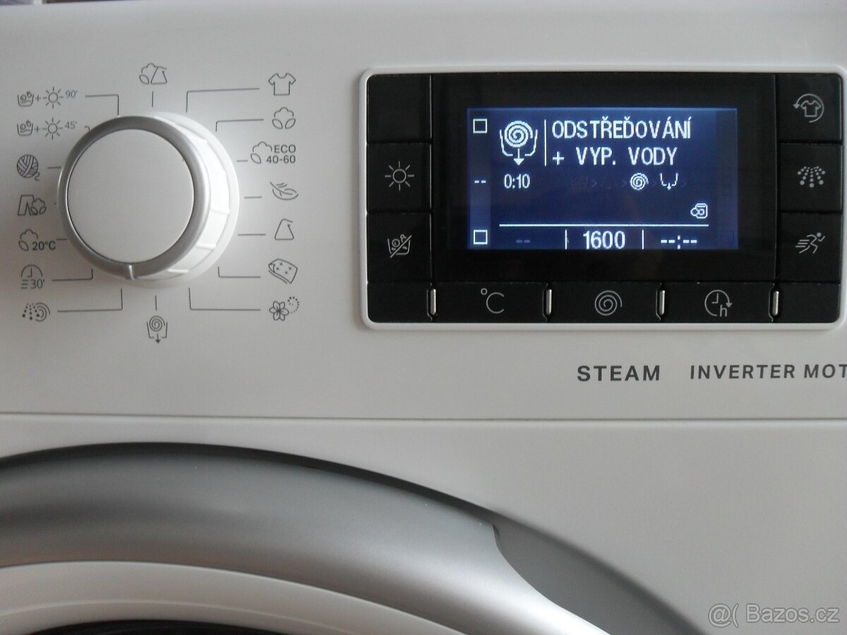 PRAČKA SE SUŠIČKOU WHIRLPOOL,VELKÁ KAPACITA 10/7KG,STÁŘÍ 2 R - 16