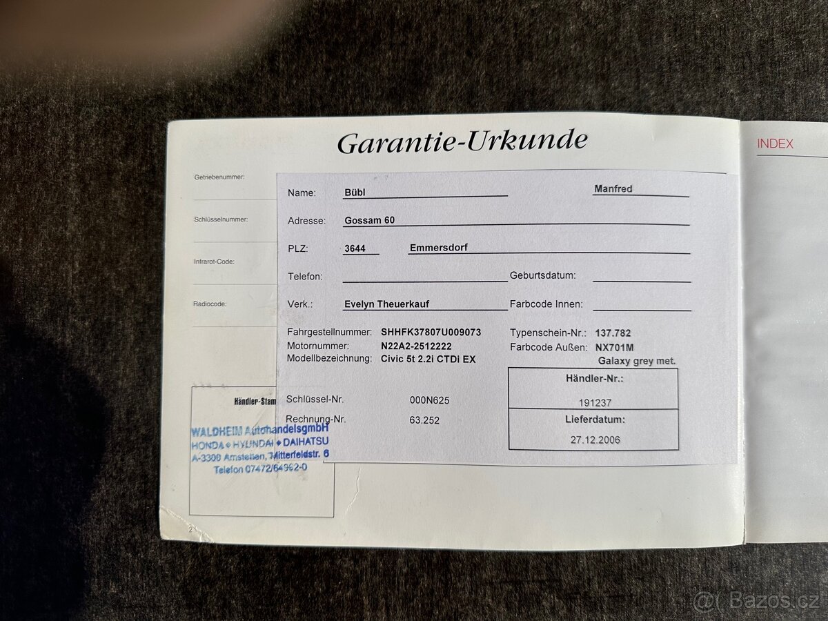 HONDA CIVIC Typ FK3 - 16