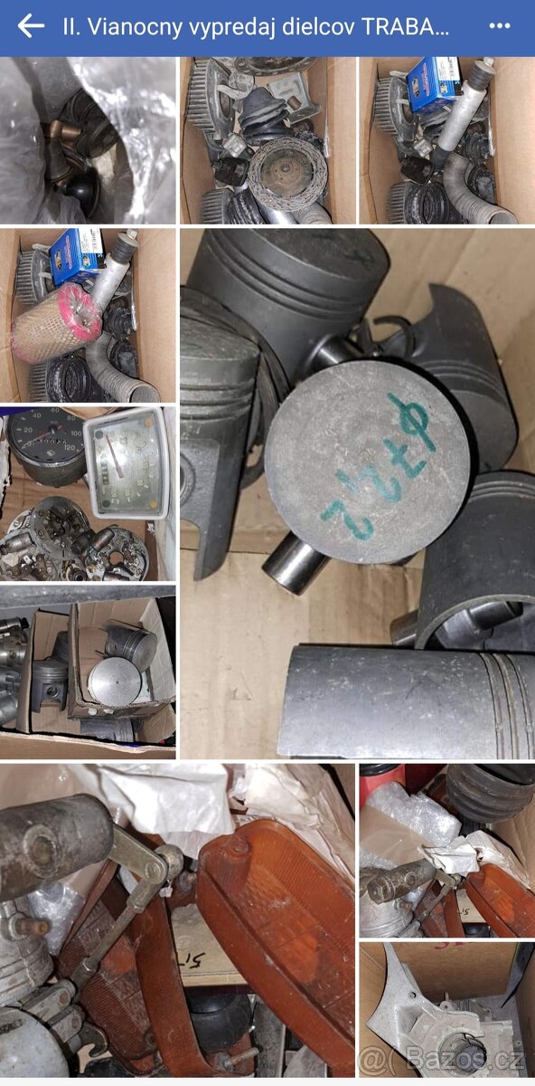 Vypredaj new original dielcov TRABANT - 16