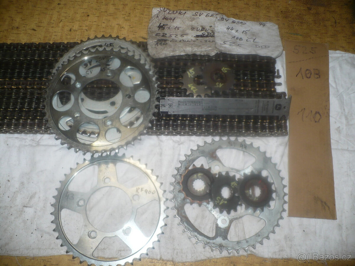 suzuki SV 650 r. 01-díly ze tří kusů - 16