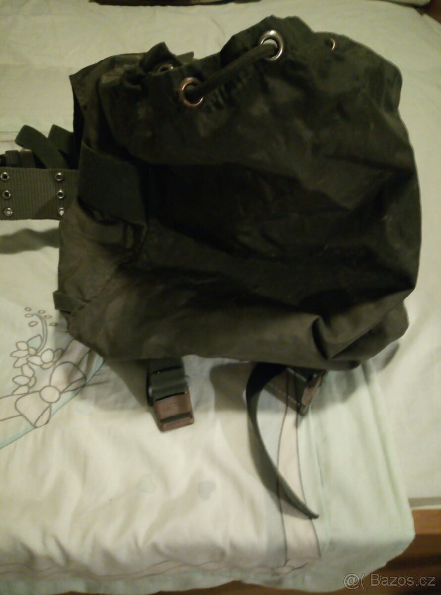 Retro trampský/vojenský batoh,U.S.Torna,Usárna - 16