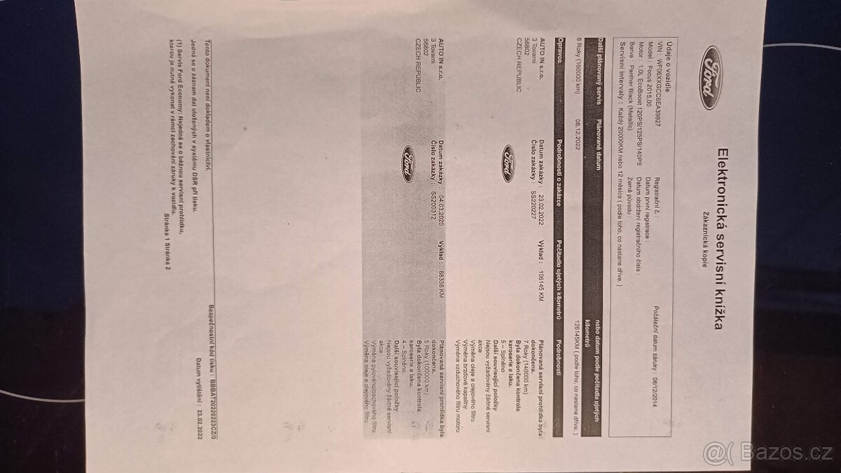 Ford Focus 1.0 EcoBoost 92kw benzín kombi - 16