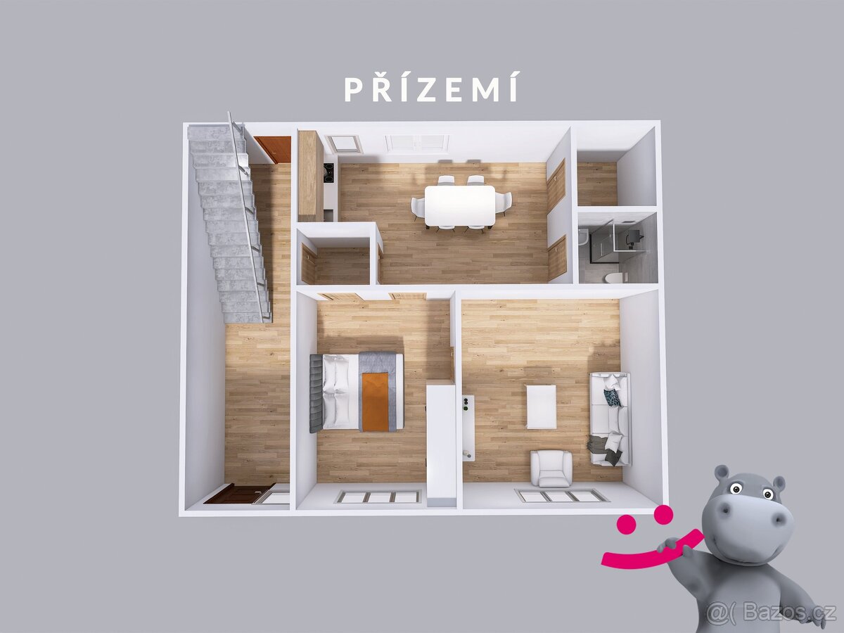 Prodej rodinného domu, 143 m², pozemek 448 m2 - Bukovany - 16