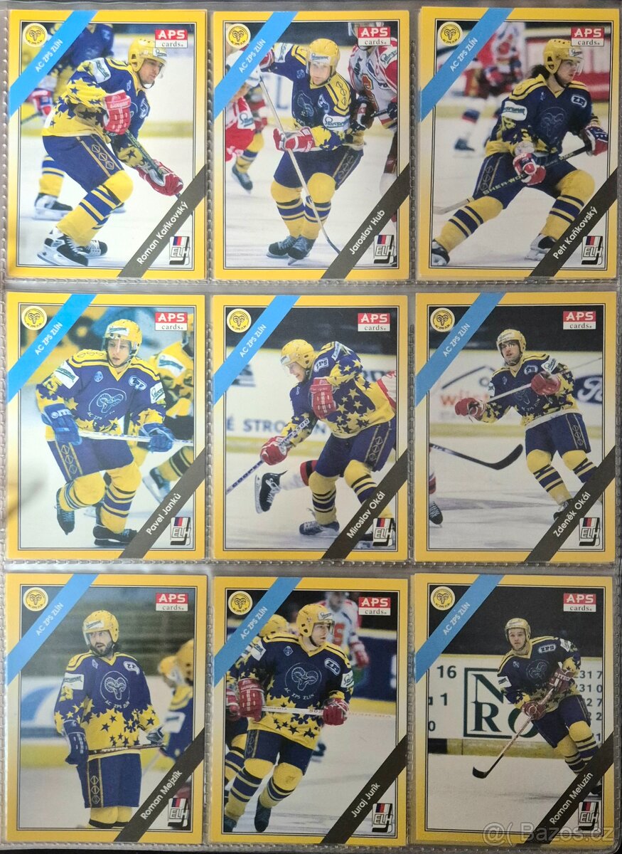 Hokejové karty APS 264 ks - 16