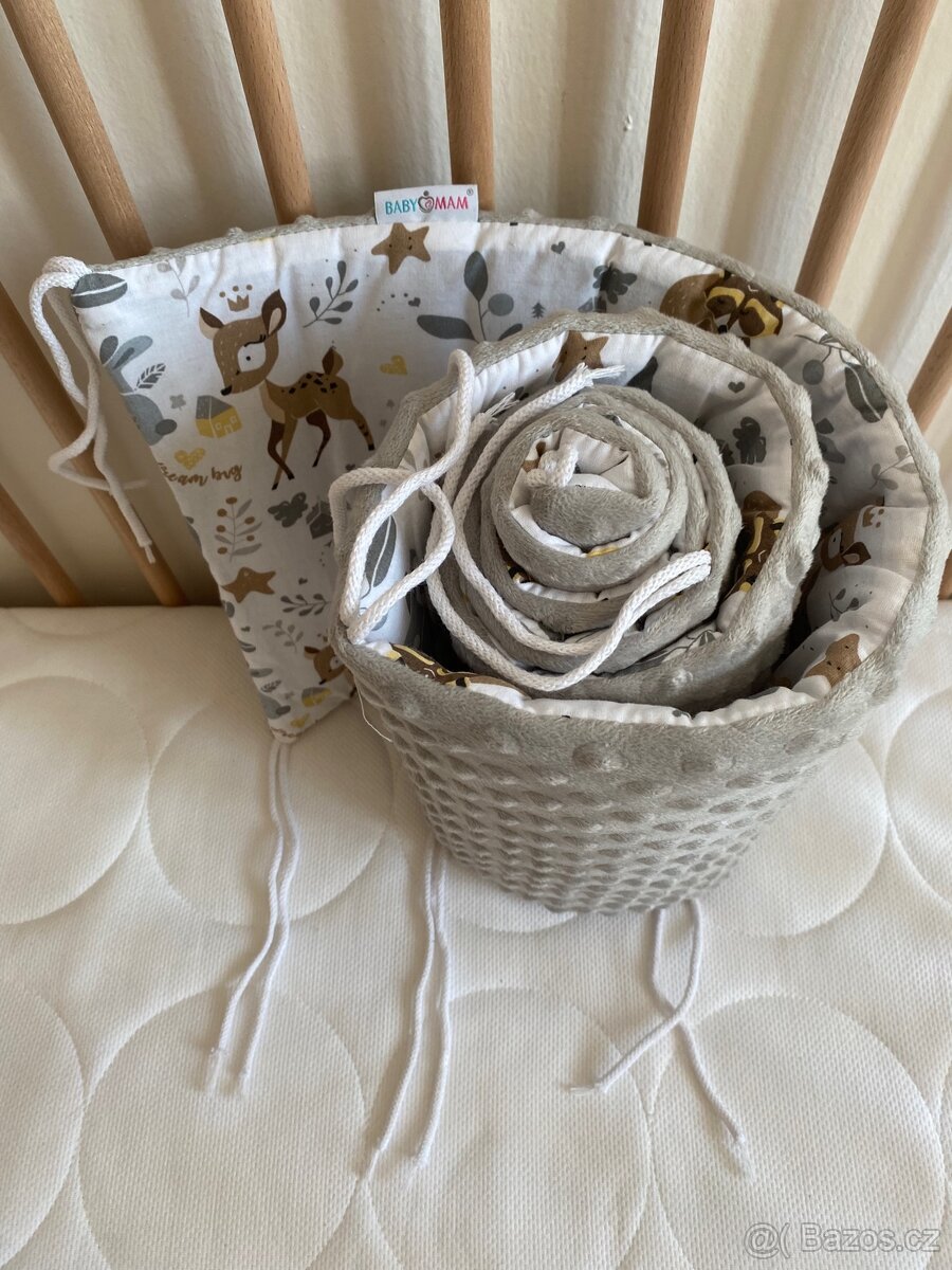 Dětská postýlka včetně mantinelu - 16