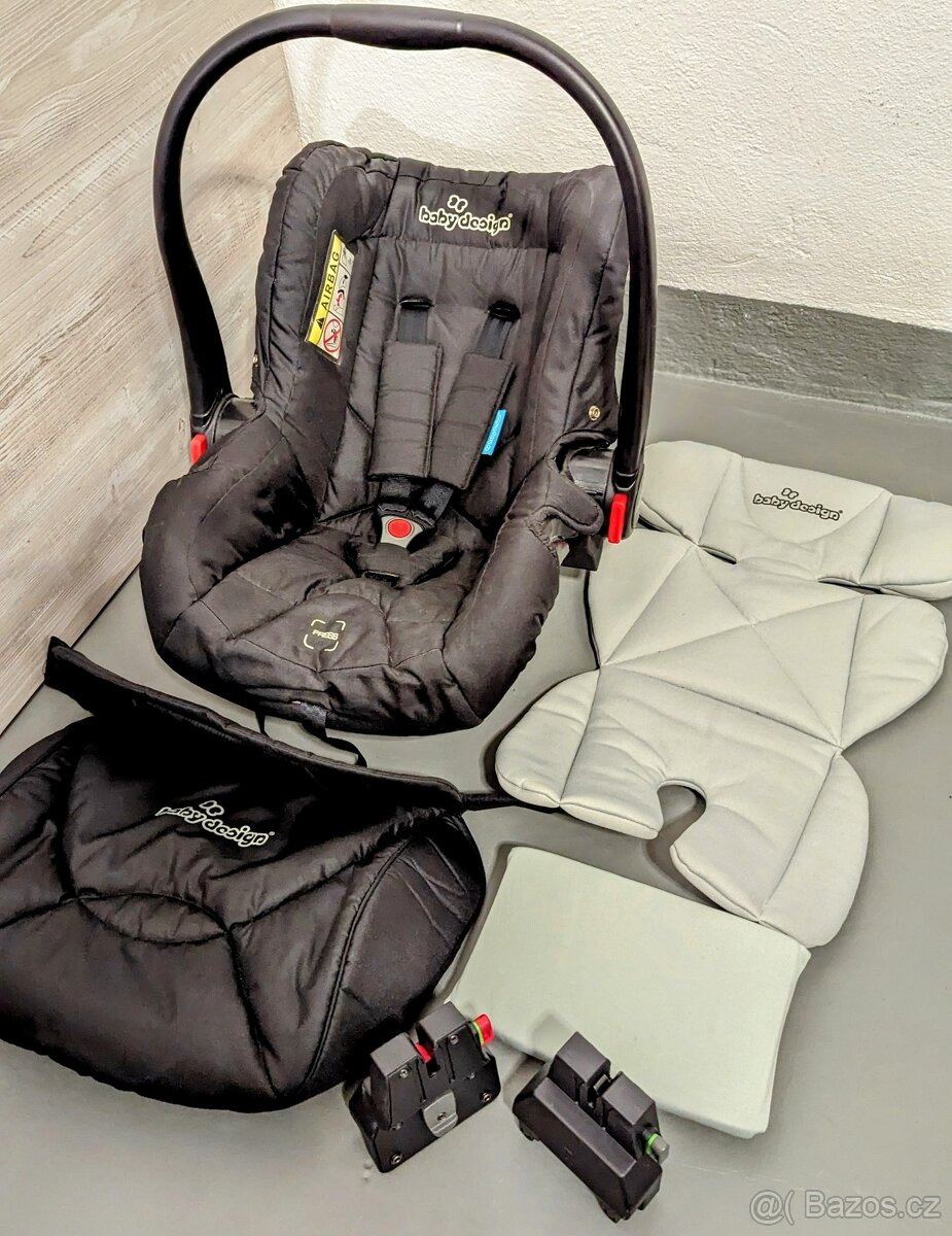 Baby Design Husky 3v1 Winter pack černý - 16