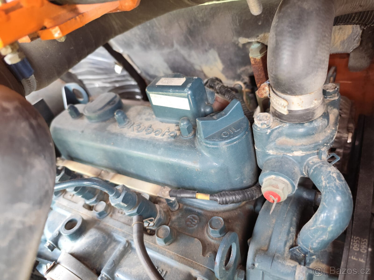 Minibagr Hitachi FH15. 2x lyžica - 16