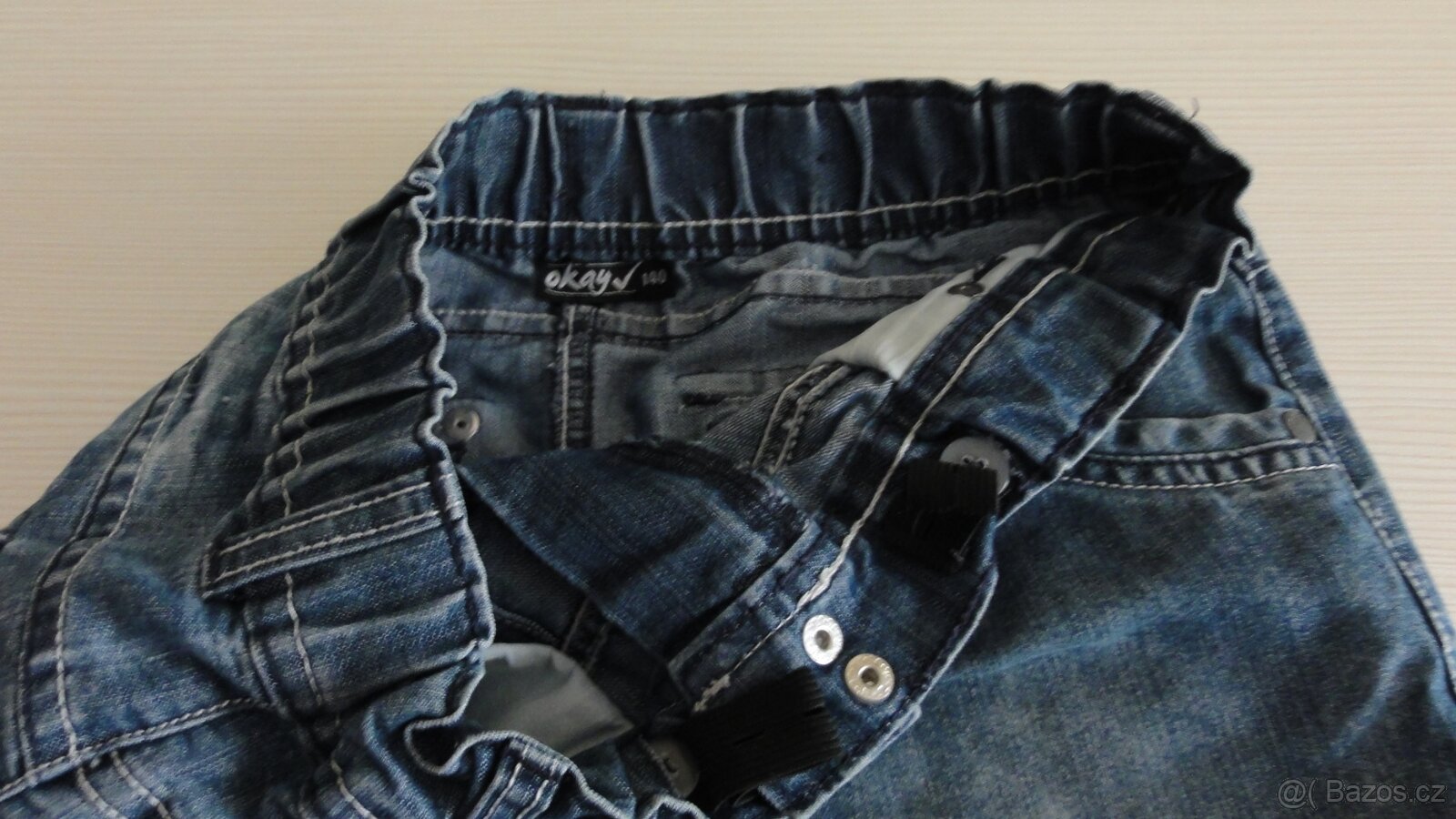 Riflová sukně vel. 134 a 140 - 16