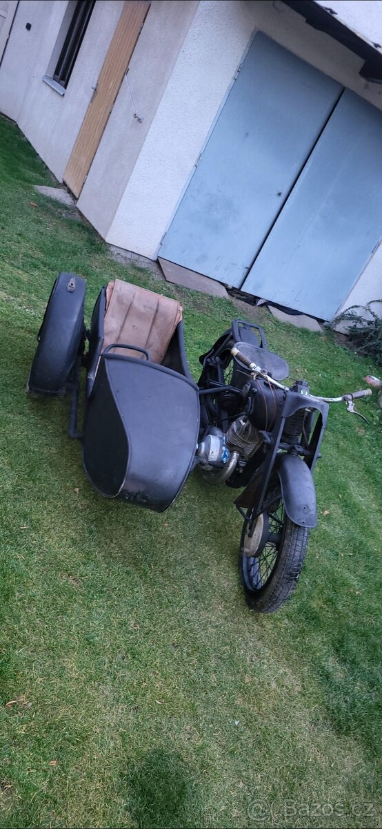 Dkw nz 500 Sidecar gelande stoye - 16