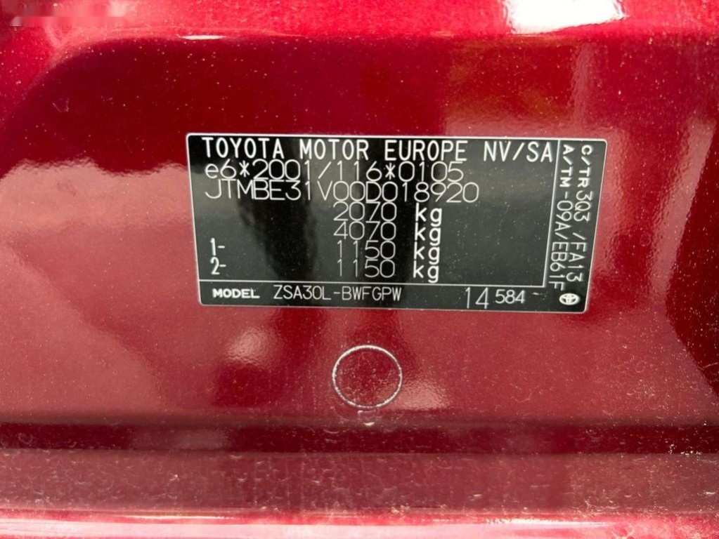 Toyota Rav4,4x4 Facelit servisní historie - 16