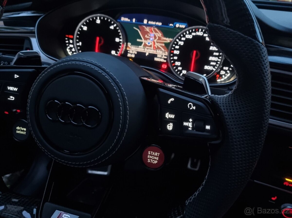 AUDI VOLANT SPORTOVY so START/STOP - DRIVE SELECT karbon - 16