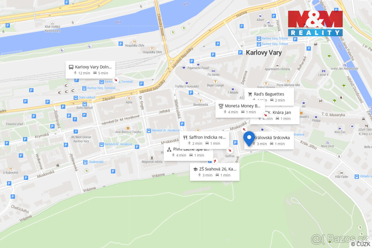 Prodej bytu 2+kk, 80 m², Karlovy Vary, ul. Svahová - 16