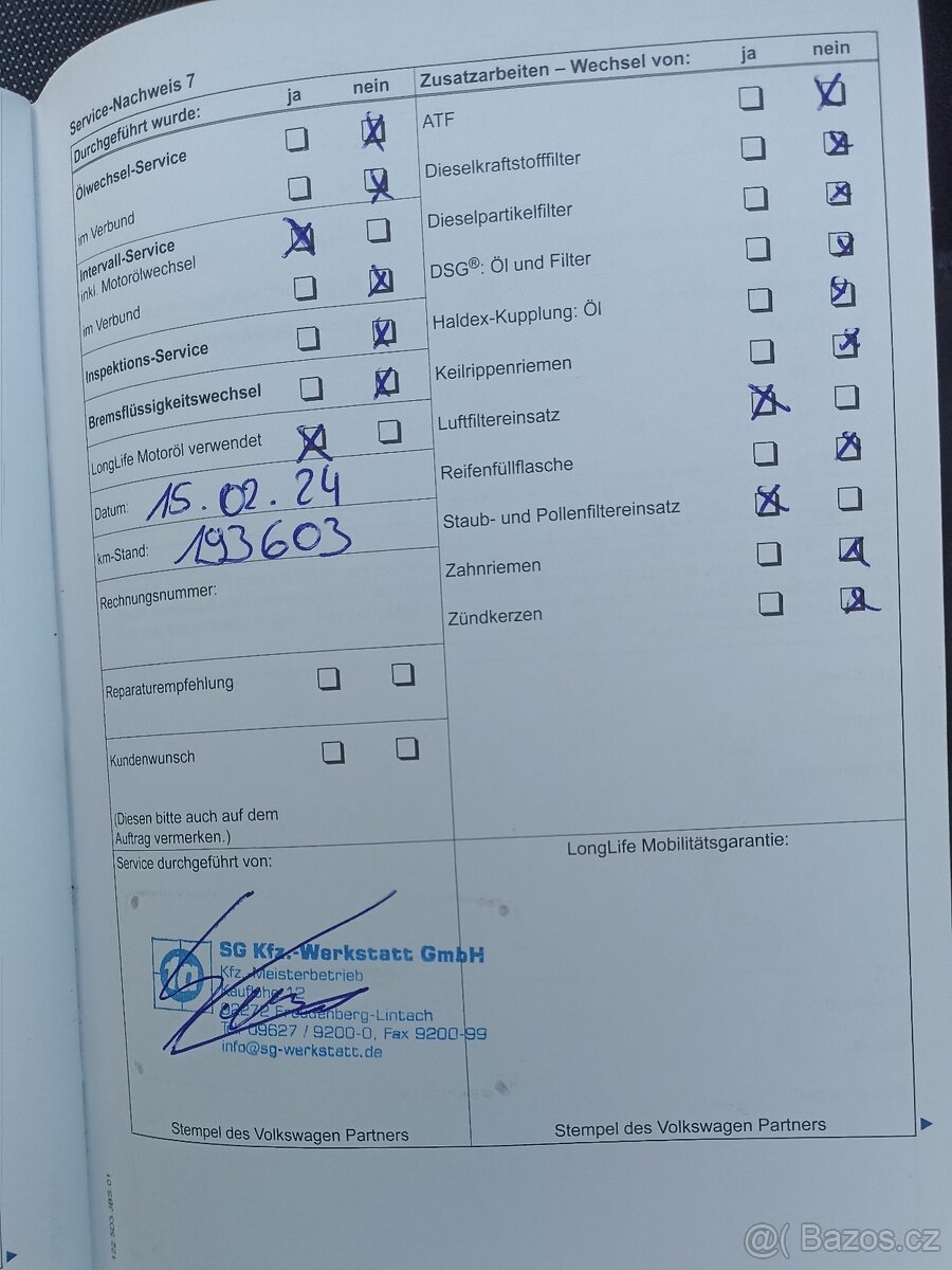 Volkswagen Golf 6 combi 2.0 103 kW 1.majitel z Německa - 16