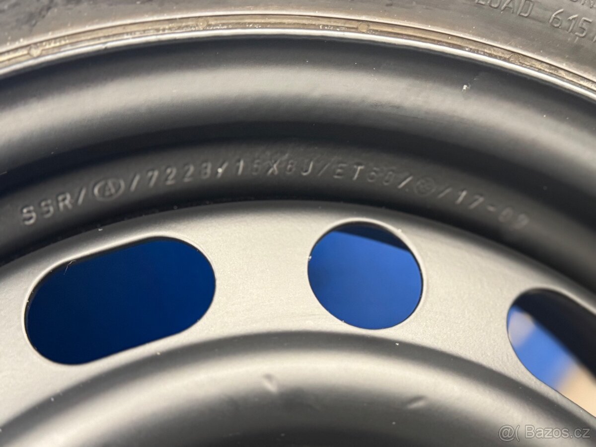 Plechové disky + pneu - 16