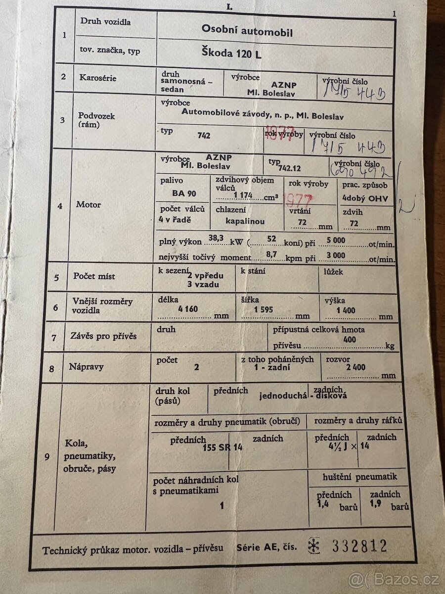 Škoda 120l užovka - 16