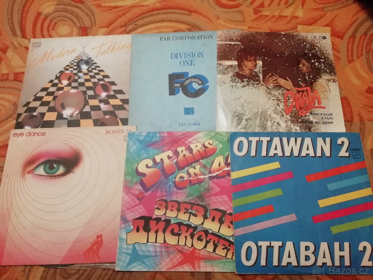 LP gramofon desky - 16