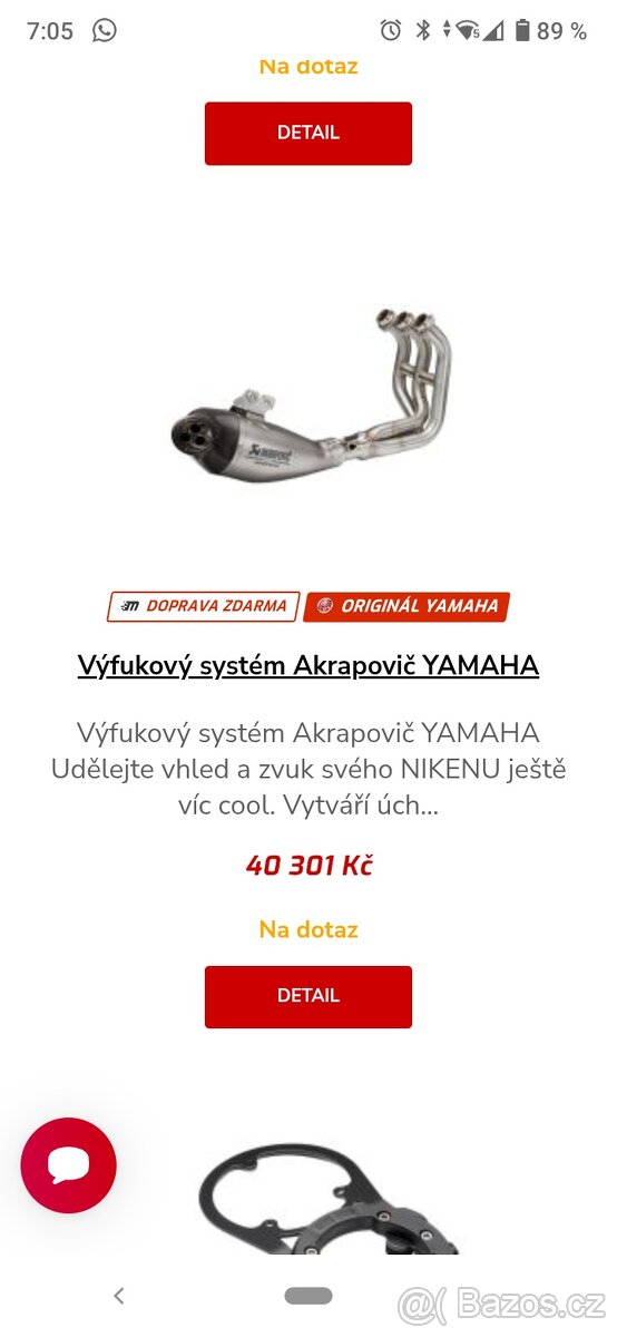 Yamaha Niken 850, rok 2021, Akrapovič - 16