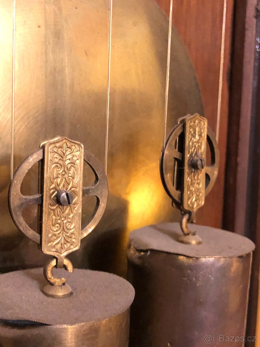 Starožitné hodiny nástěnné pendlovky - 16