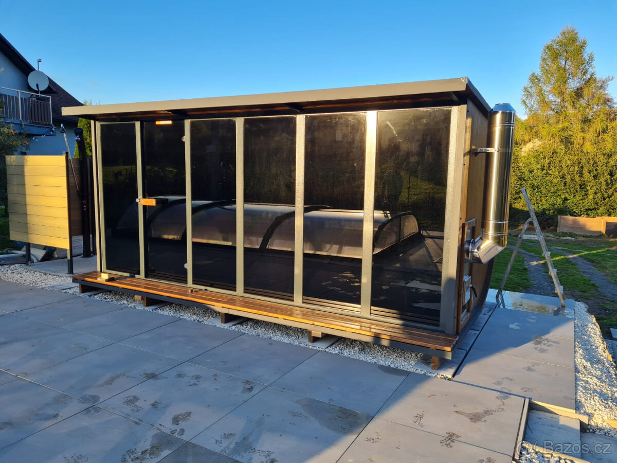 Panoramatická sauna Horizont M6 - 16