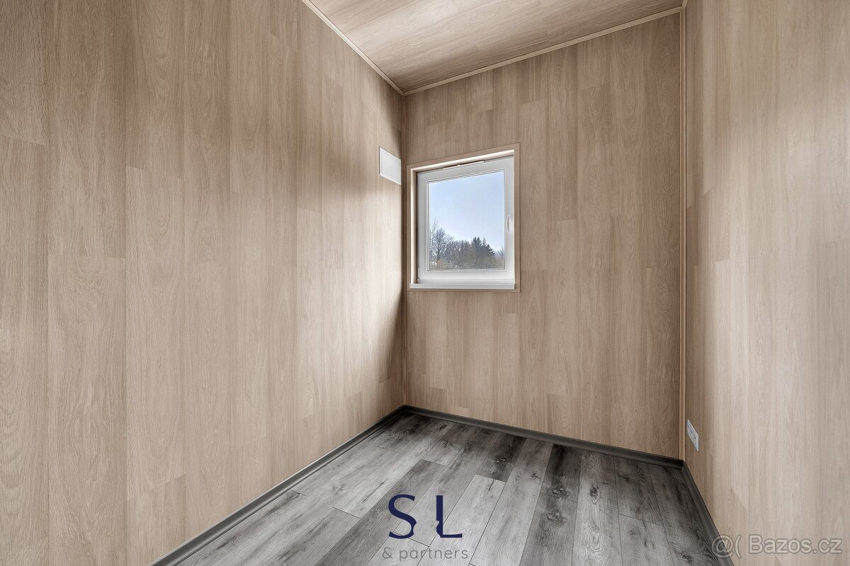 Prodej nového mobilního domu 3+kk | 106,9 m² + terasa 15,55 - 16