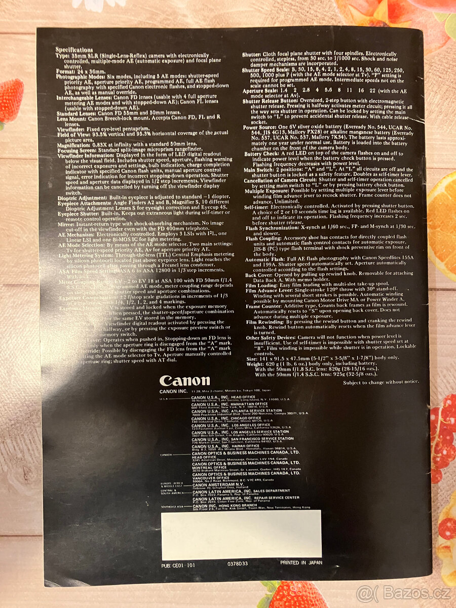 CANON A1 - foto prospekt - 16