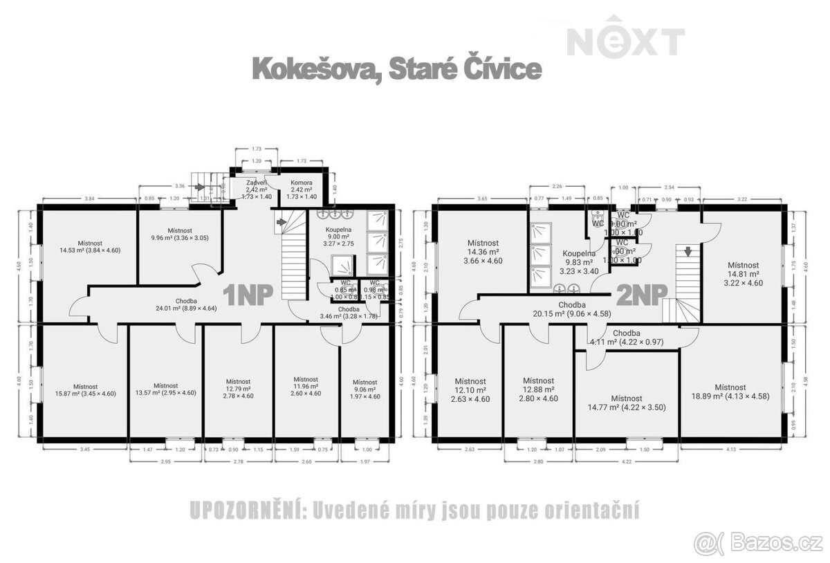 Prodej komerční Ubytování, 300㎡ - 16