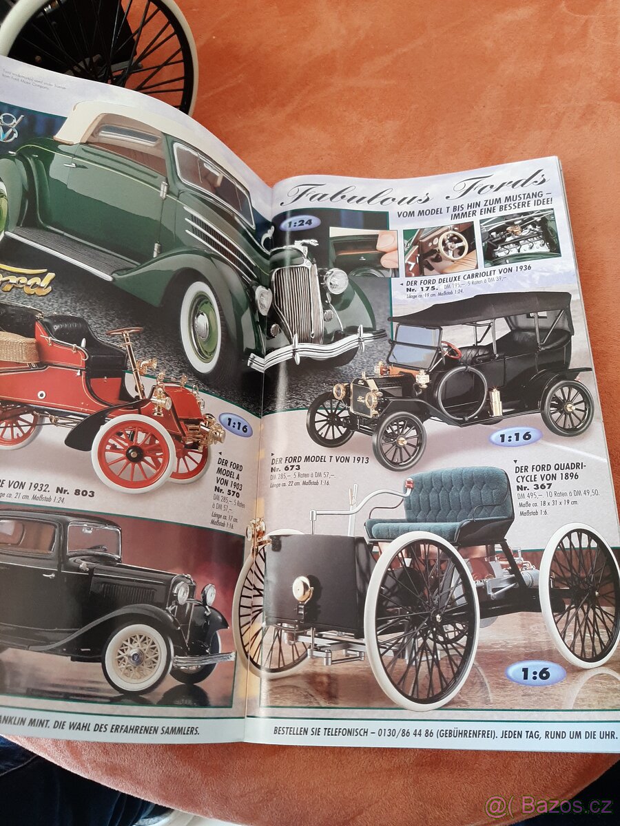 Staré autíčka Franklin Mint - 16