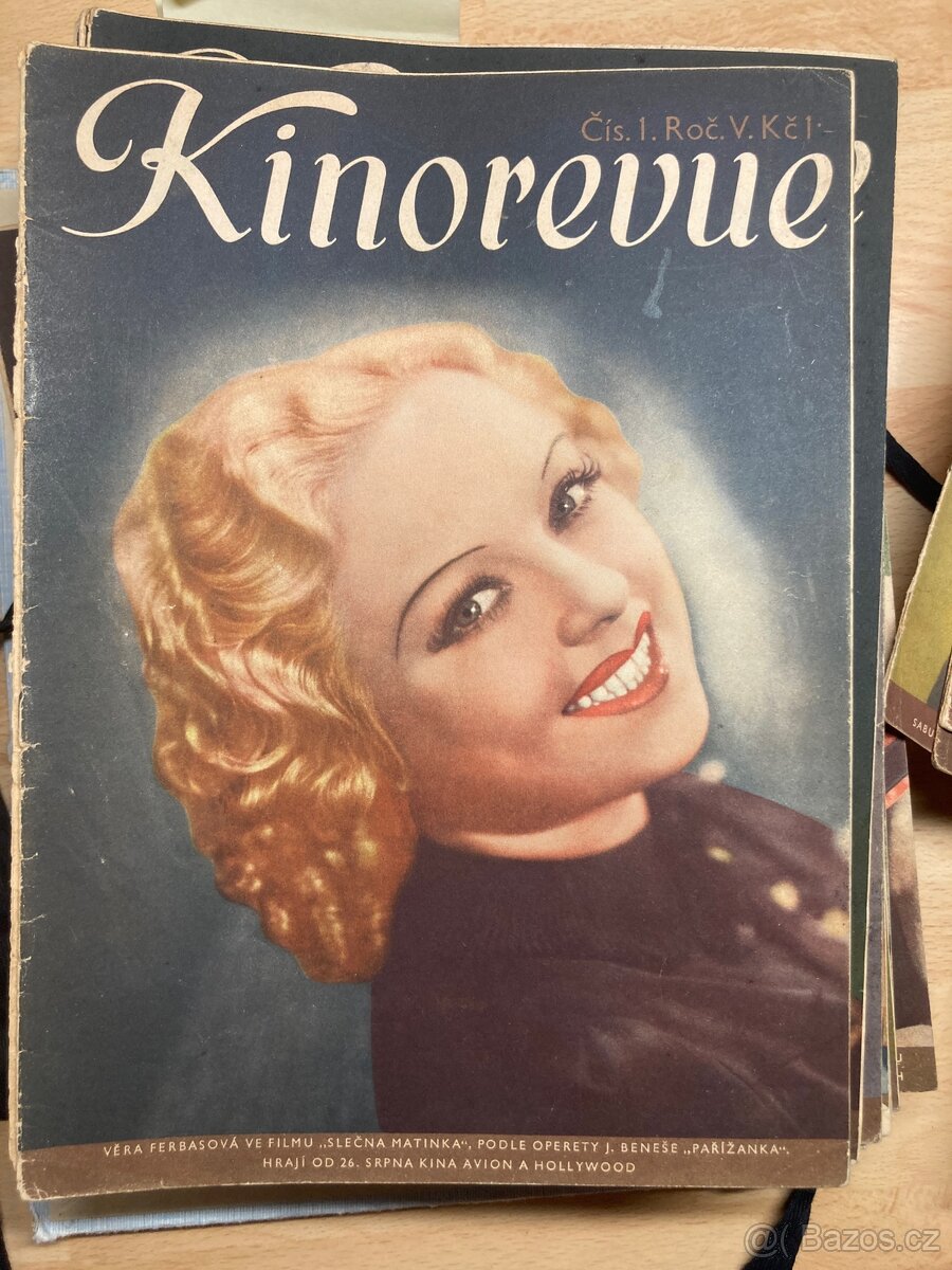 126 původních výtisků Kinorevue 1936 –1941 - 16
