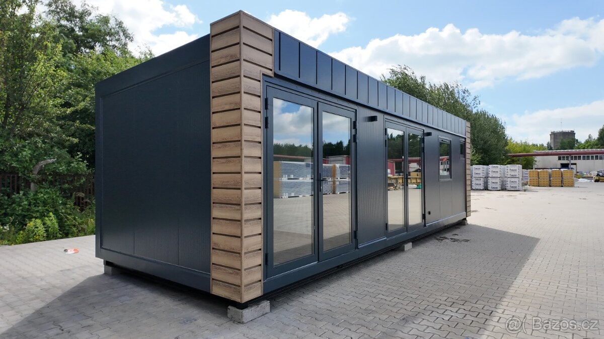 tiny house, kontejner 9×3 m – kancelář, obchod, bydlení - 16