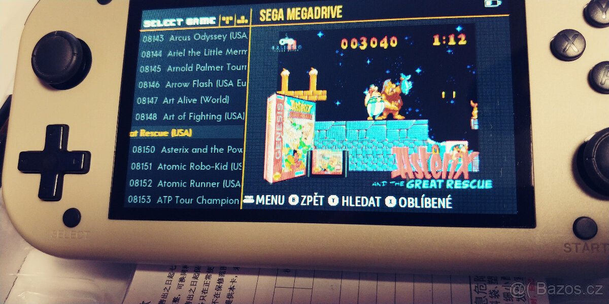 🎮 Retro handheld konzole MI7 – 19 663 her • CZ menu - 16