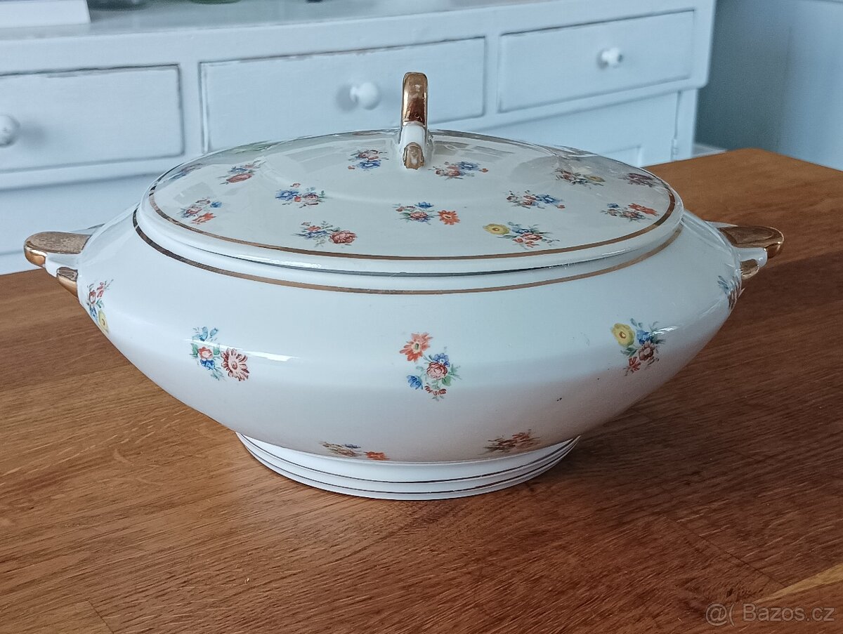 PORCELÁNOVÁ TERINA HÁZENKA LT LIMOGES FRANCIE - 16