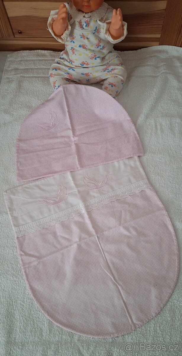 Košatina,proutěný kočárek pro dítě+zdarma dárky - 16