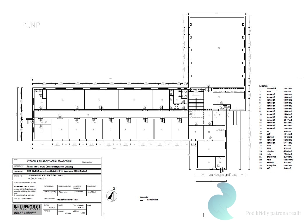 Pronájem, administrativní budovy, Školní ul., České Budějovi - 16
