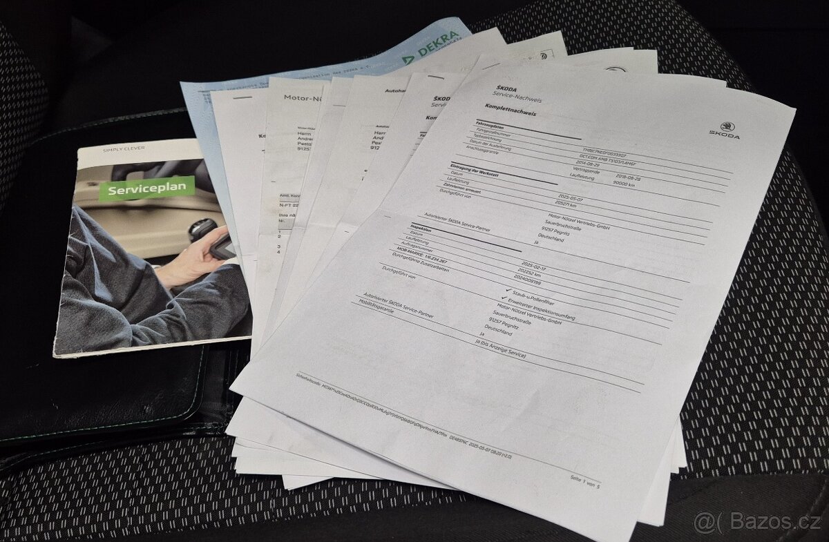 Škoda Octavia 3 1.4TSI 103KW Ambition 2majitel servisní kni - 16